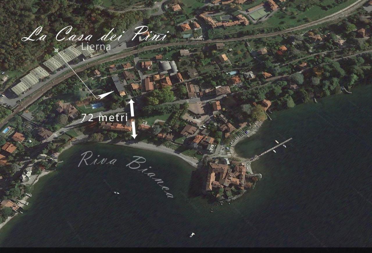 Апартаменты La Casa Dei Pini Льерна Экстерьер фото